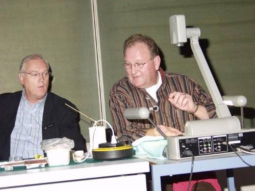 André in actie